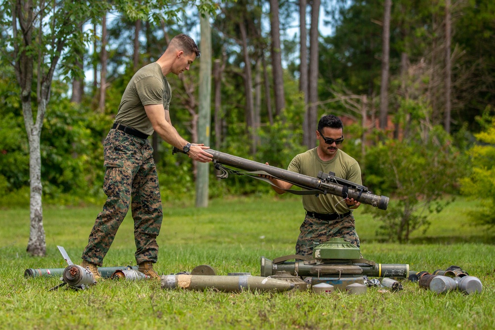 2024 EOD Team of the Year Competition: Ordnance Stacking