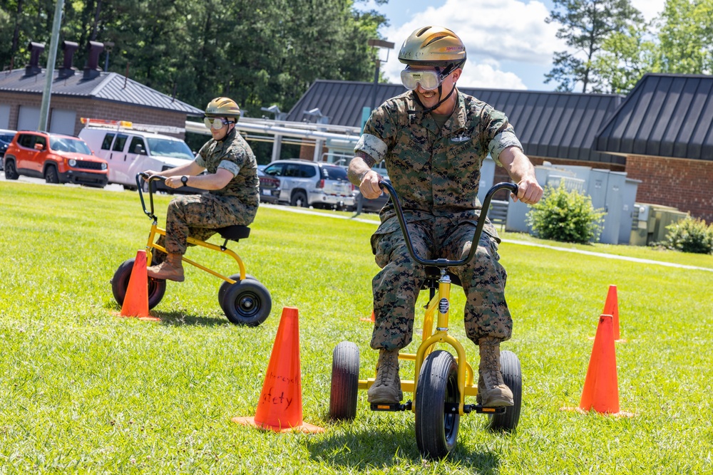 Marine Corps Combat Service Support Schools hosts resilience and safety fair