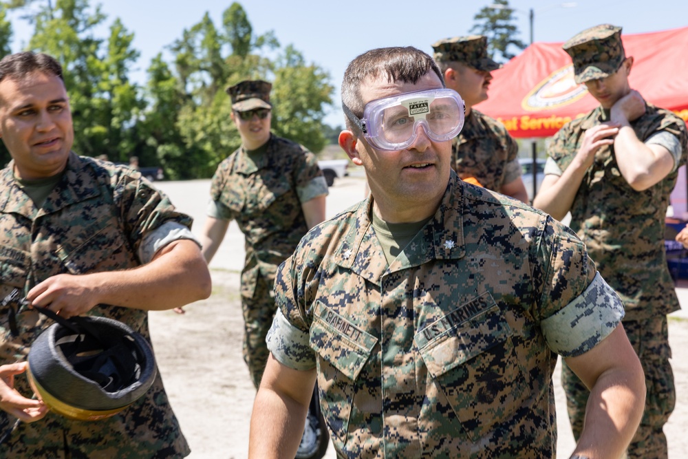 Marine Corps Combat Service Support Schools hosts resilience and safety fair