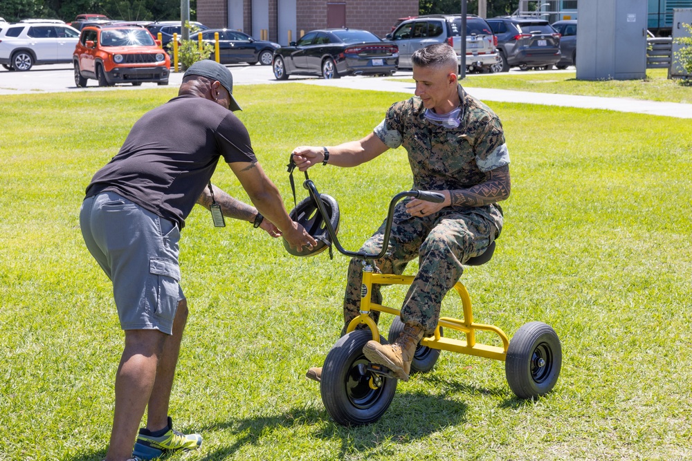 Marine Corps Combat Service Support Schools hosts resilience and safety fair