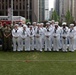 Sailors and Marines Participate in Tug of War Competition