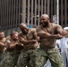 Sailors and Marines Participate in Tug of War Competition