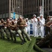 Sailors and Marines Participate in Tug of War Competition