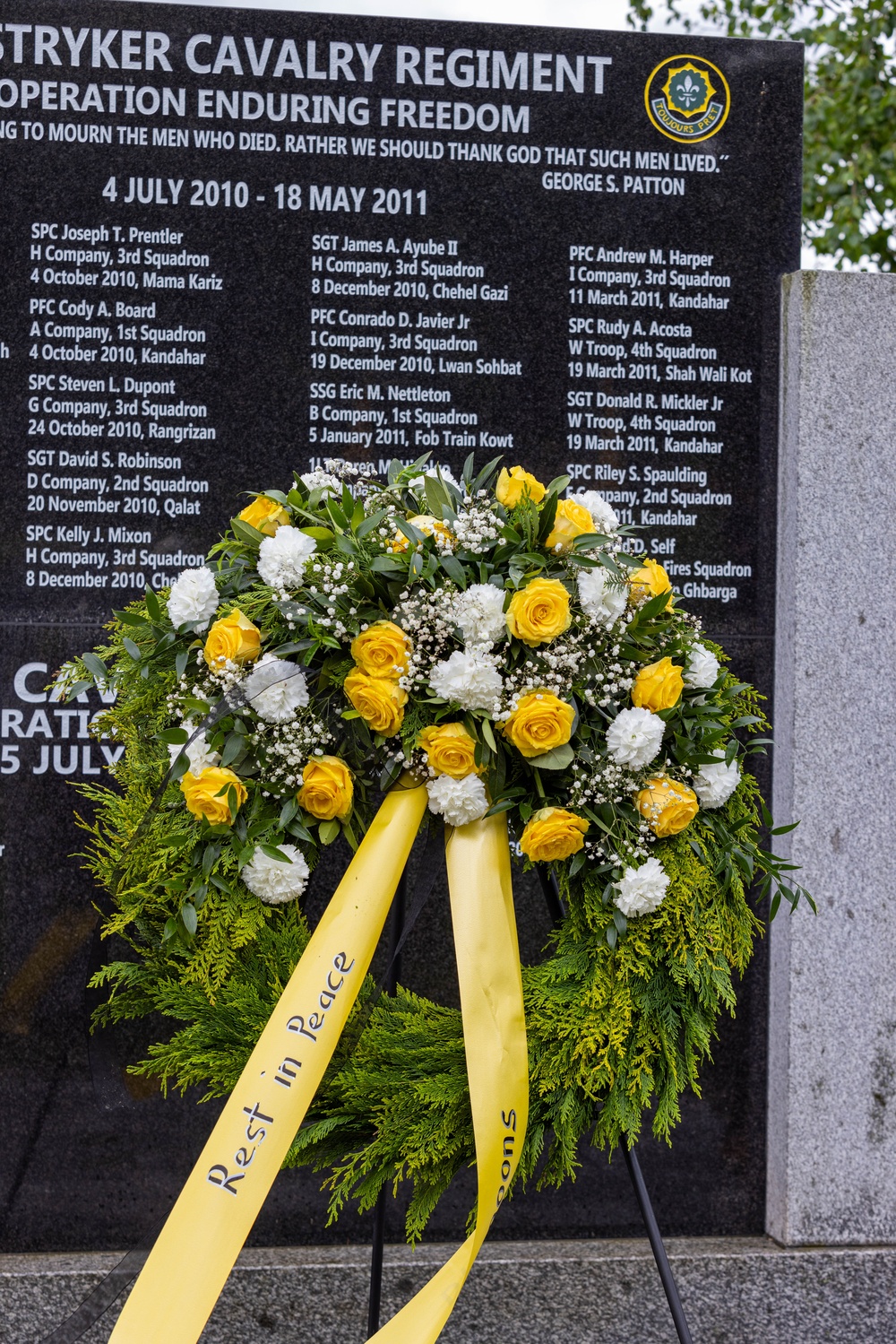 2CR Dragoon Week 2024: Memorial Day Ceremony