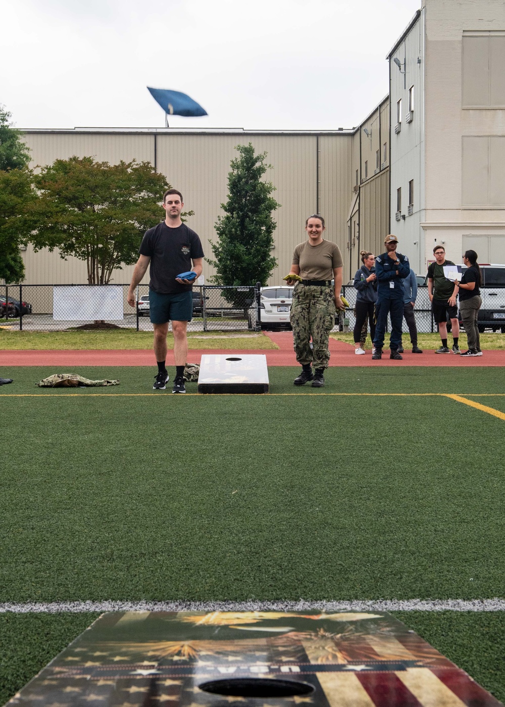 USS John C. Stennis (CVN 74) Sailors Participate in Captain’s Cup