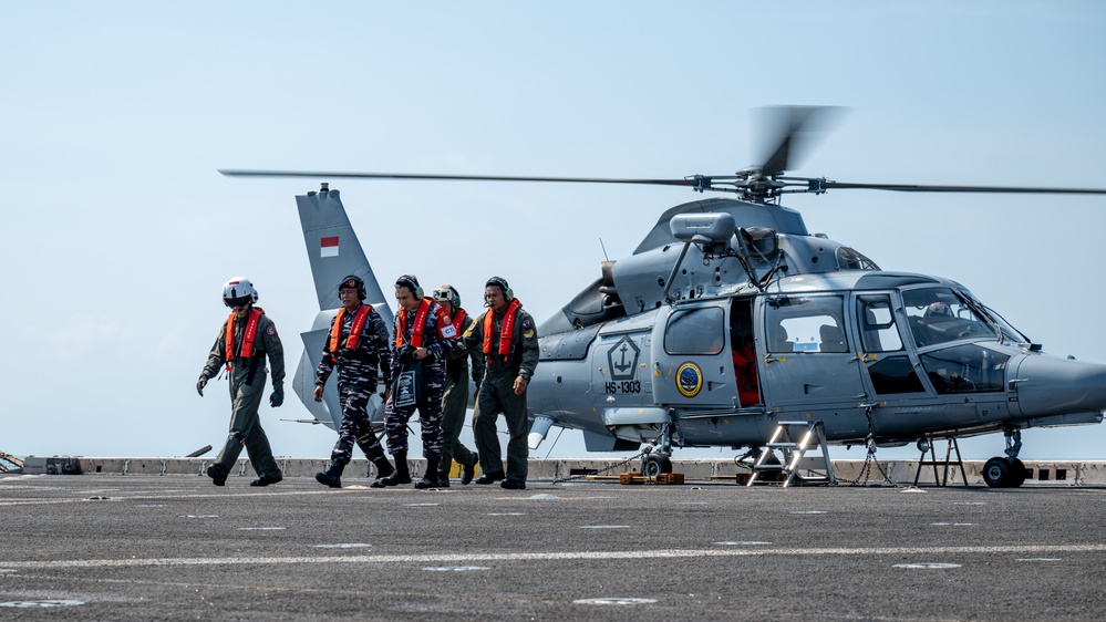 CARAT Indonesia 24: Indonesian Navy Embarks Somerset