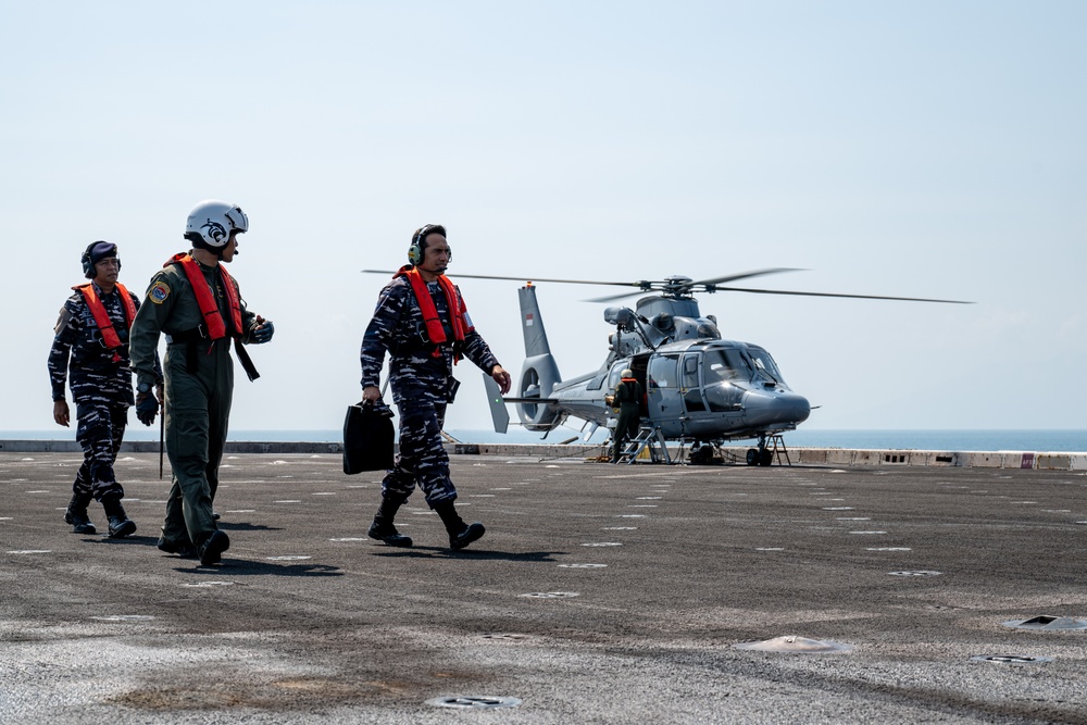 CARAT Indonesia 24: Indonesian Navy Embarks Somerset