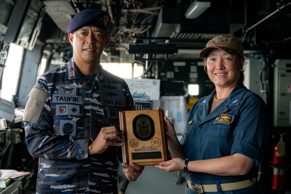 CARAT Indonesia 24: Indonesian Navy Embarks Somerset
