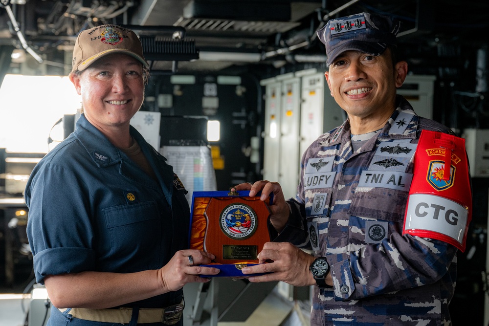 CARAT Indonesia 24: Indonesian Navy Embarks Somerset