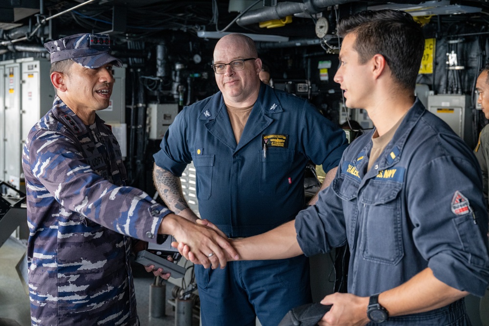 CARAT Indonesia 24: Indonesian Navy Embarks Somerset