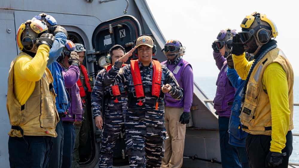 CARAT Indonesia 24: Indonesian Navy Embarks Somerset