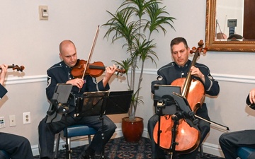 Air Force Strings perform at the Chaplain Carpenter Dinner