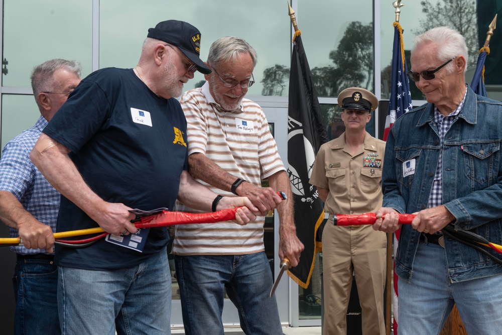 Rededication of Seabee diver exhibit