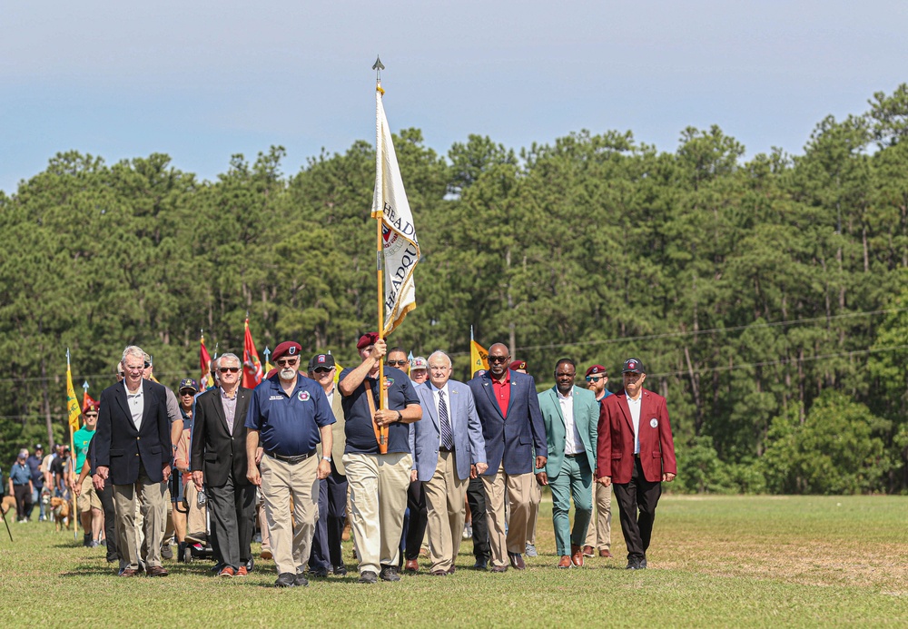 AAW24:  Division review ceremony