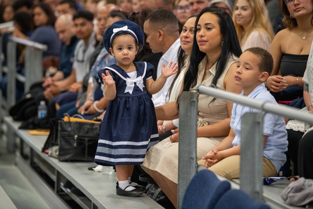 Recruit Training Command Pass in Review
