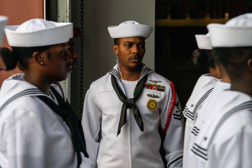 Recruit Training Command Pass in Review