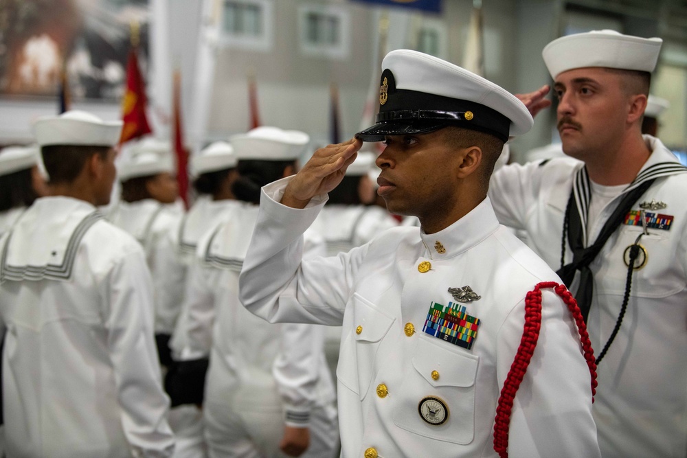 Recruit Training Command Pass in Review