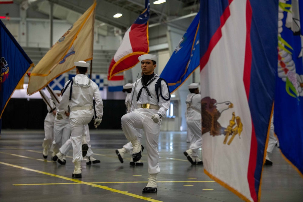Recruit Training Command Pass in Review