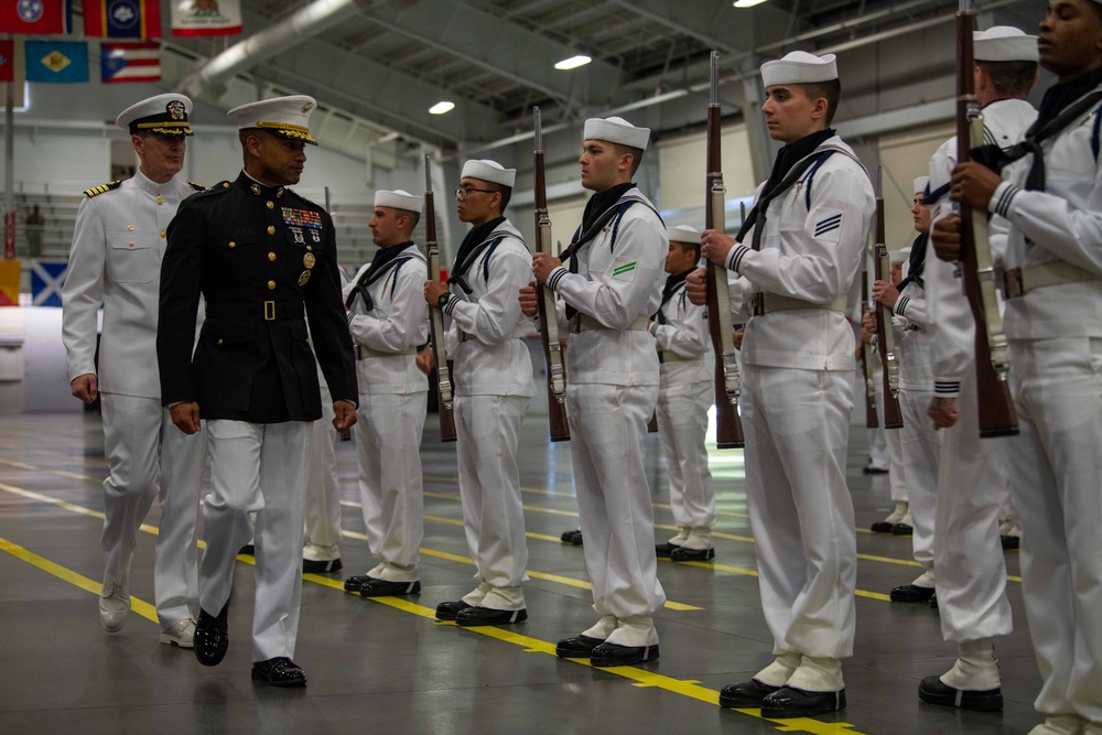 Recruit Training Command Pass in Review