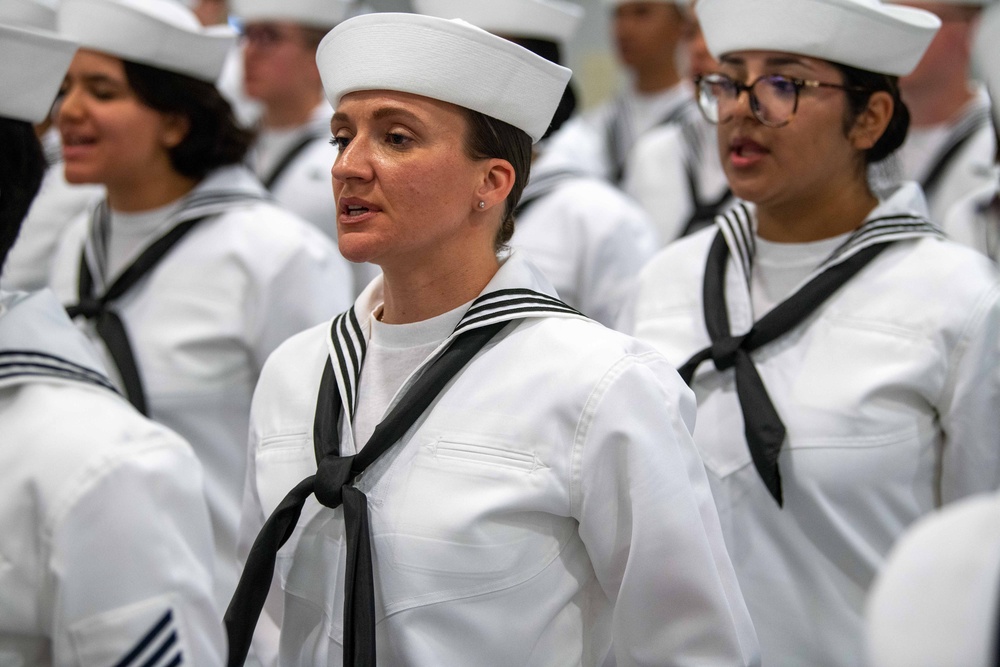 Recruit Training Command Pass in Review