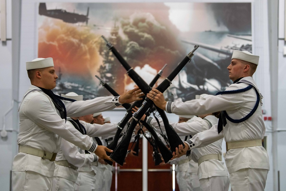 Recruit Training Command Pass in Review