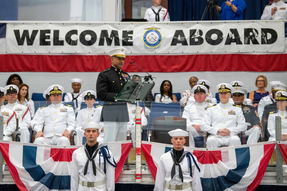 Recruit Training Command Pass in Review