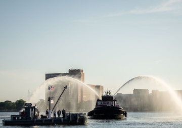 USTRANSCOM, MSC Commanders Celebrate National Maritime Day in Hampton Roads