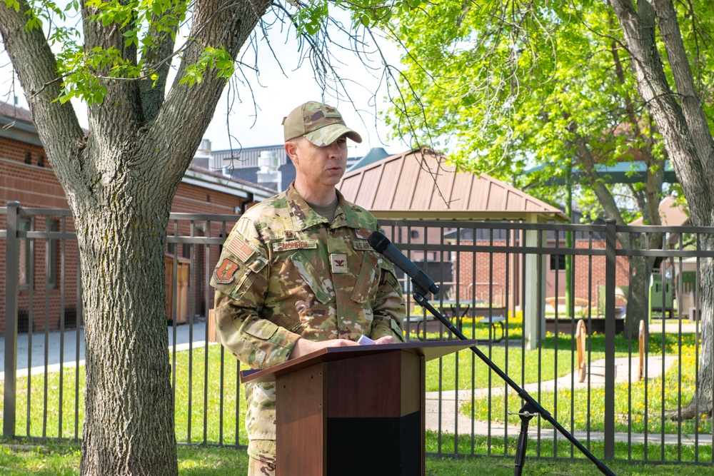 Grand Forks AFB breaks ground on $8.4 million addition to Child Development Center