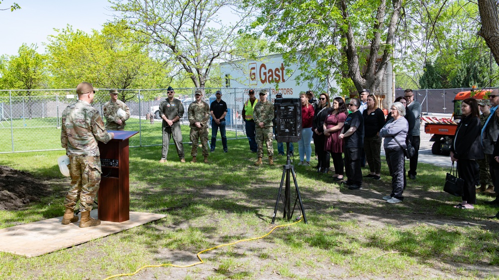 Grand Forks AFB breaks ground on $8.4 million addition to Child Development Center