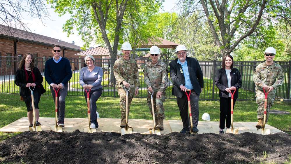 Grand Forks AFB breaks ground on $8.4 million addition to Child Development Center