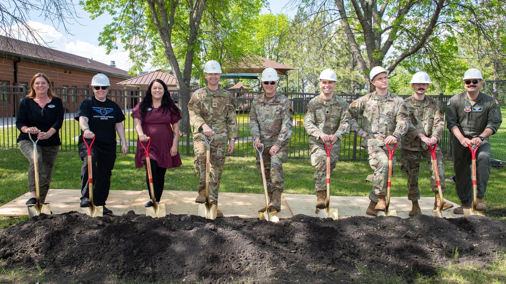 Grand Forks AFB breaks ground on $8.4 million addition to Child Development Center