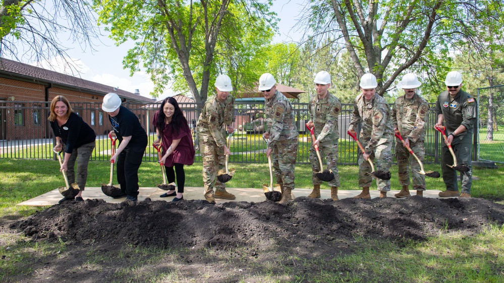 Grand Forks AFB breaks ground on $8.4 million addition to Child Development Center