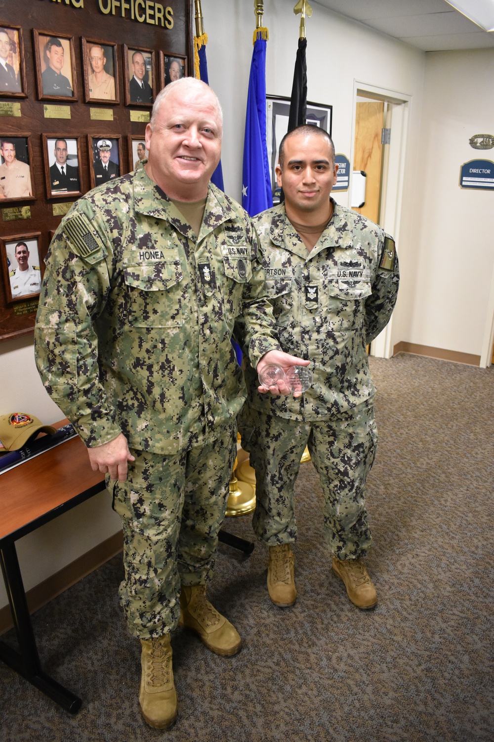 MCPON James Honea Brings Message of Support to Naval Ophthalmic Readiness Activity