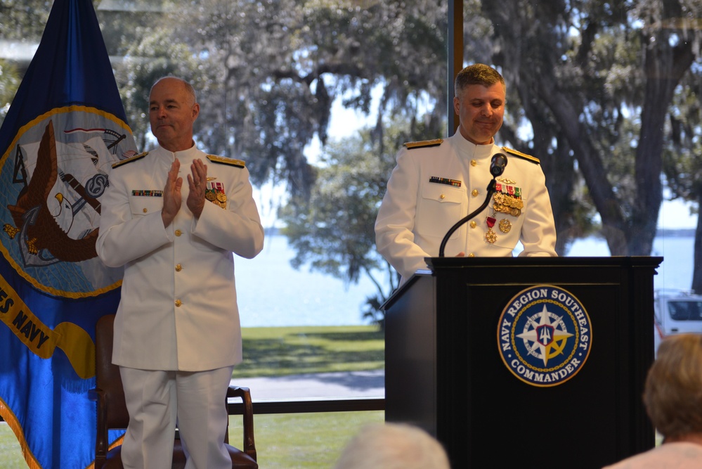 Navy Region Southeast Change of Command