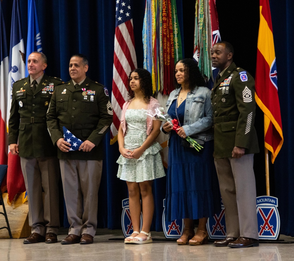 10th Mountain Division Retirement Ceremony May 2024