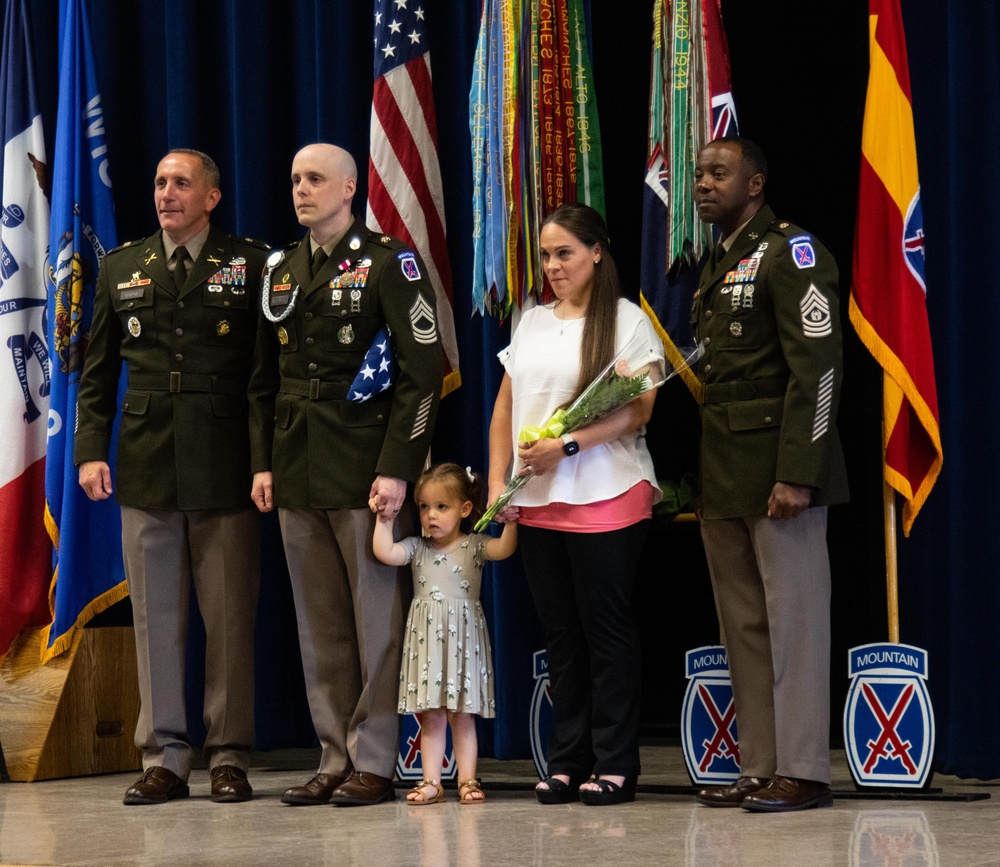 10th Mountain Division Retirement Ceremony May 2024