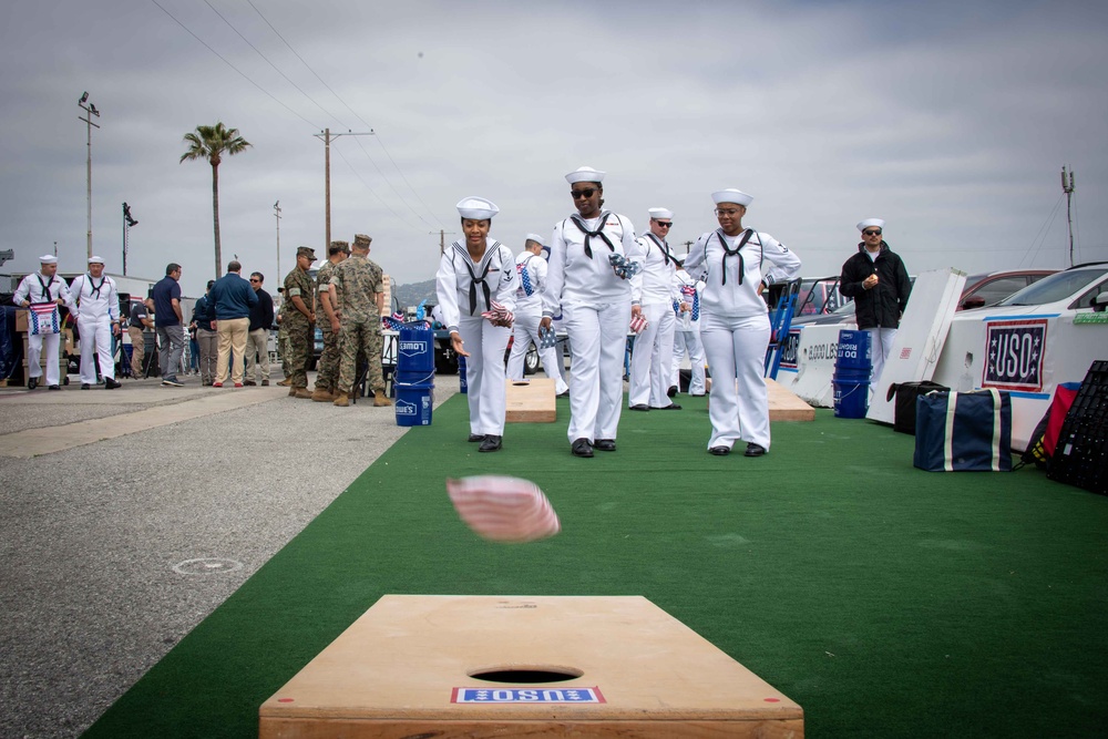 USS Carl Vinson (CVN 70) Sailors Participate In Community Relations Event During Los Angeles Fleet Week 2024