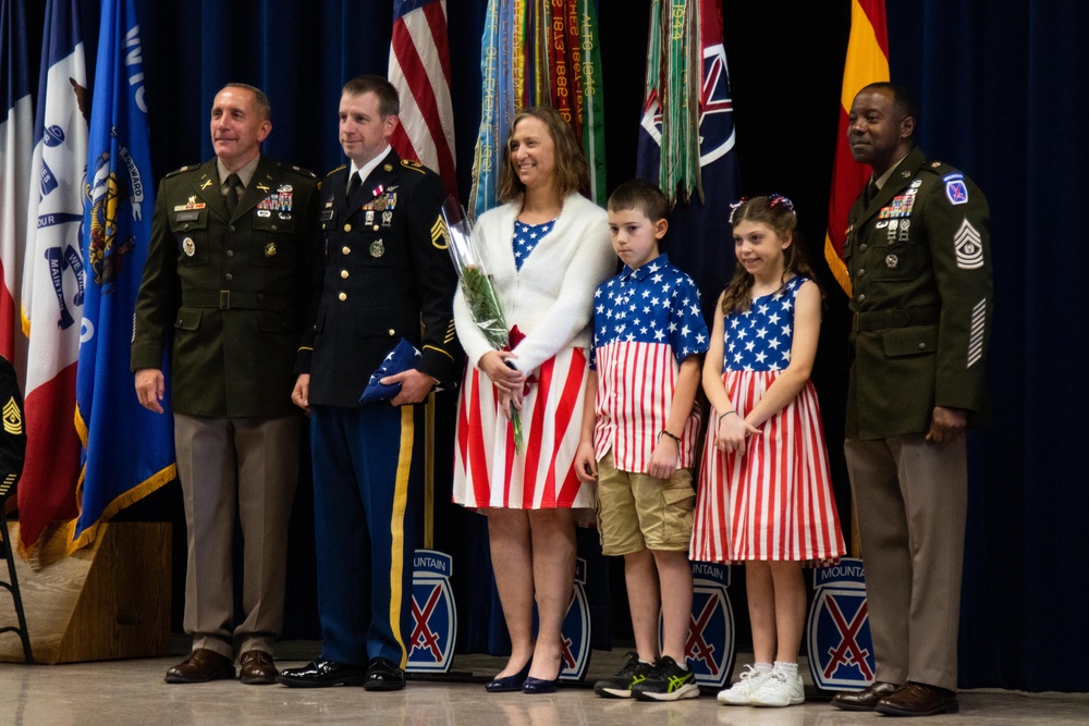 10th Mountain Division Retirement Ceremony May 2024