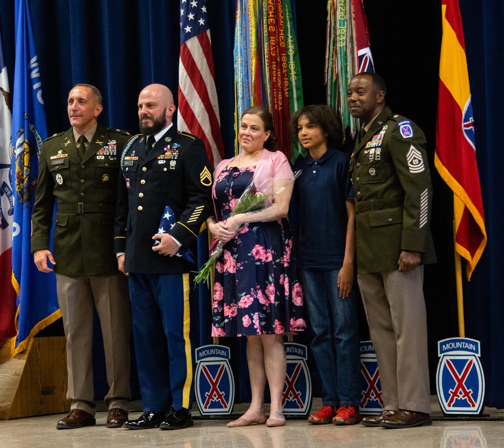 10th Mountain Division Retirement Ceremony May 2024