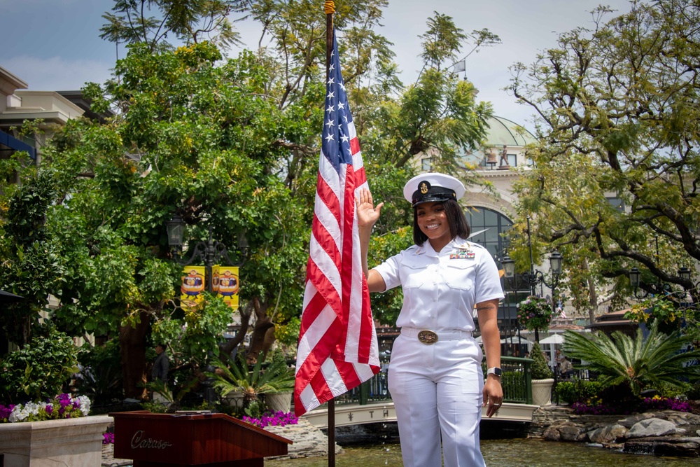USS Carl Vinson (CVN 70) Sailors Participate In Community Relations Event During Los Angeles Fleet Week 2024