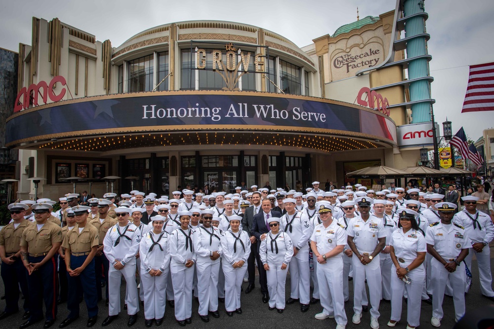 USS Carl Vinson (CVN 70) Sailors Participate In Community Relations Event During Los Angeles Fleet Week 2024