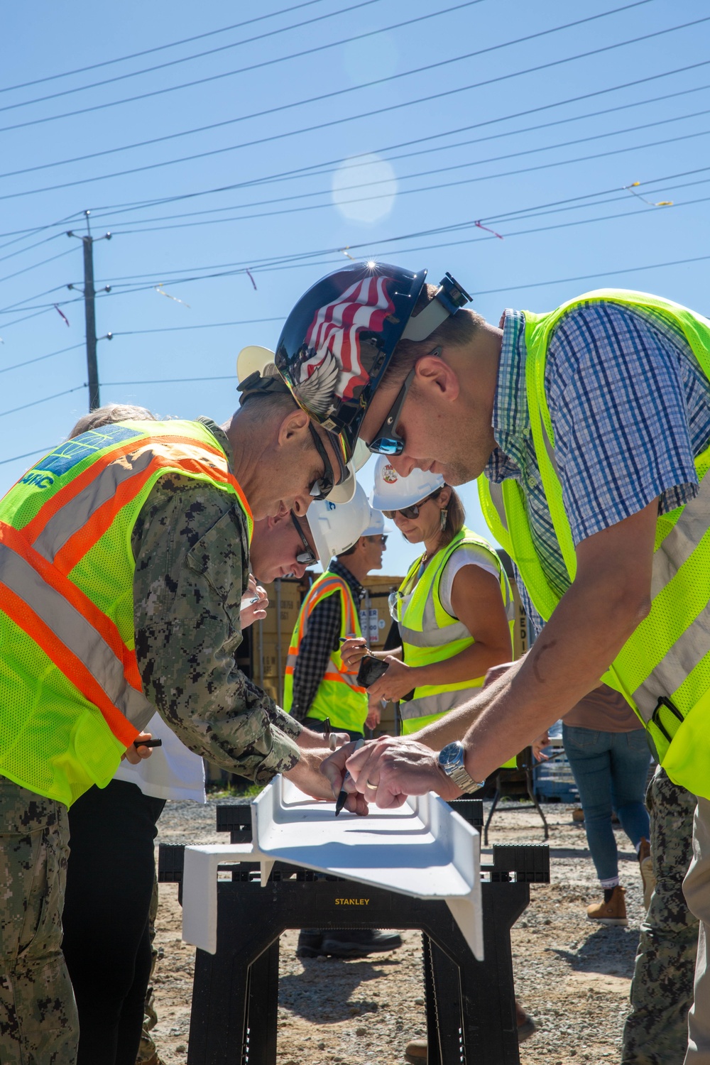 Hadnot Point Fire Station Topping Out Ceremony