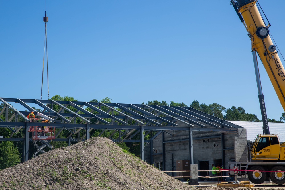 Hadnot Point Fire Station Topping Out Ceremony