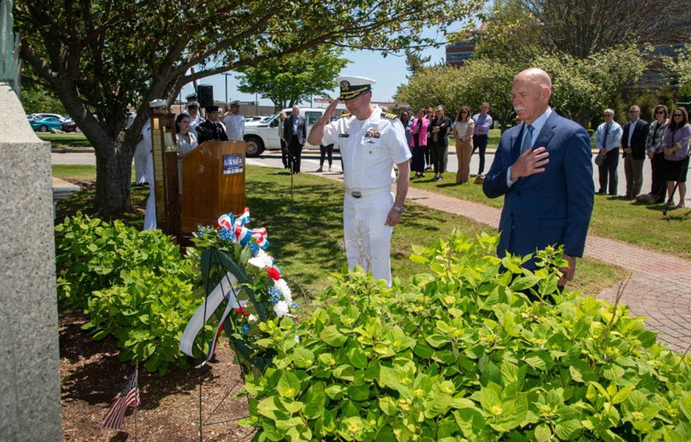 Memorial Day ceremony honors NUWC Division Newport employees who made the ultimate sacrifice