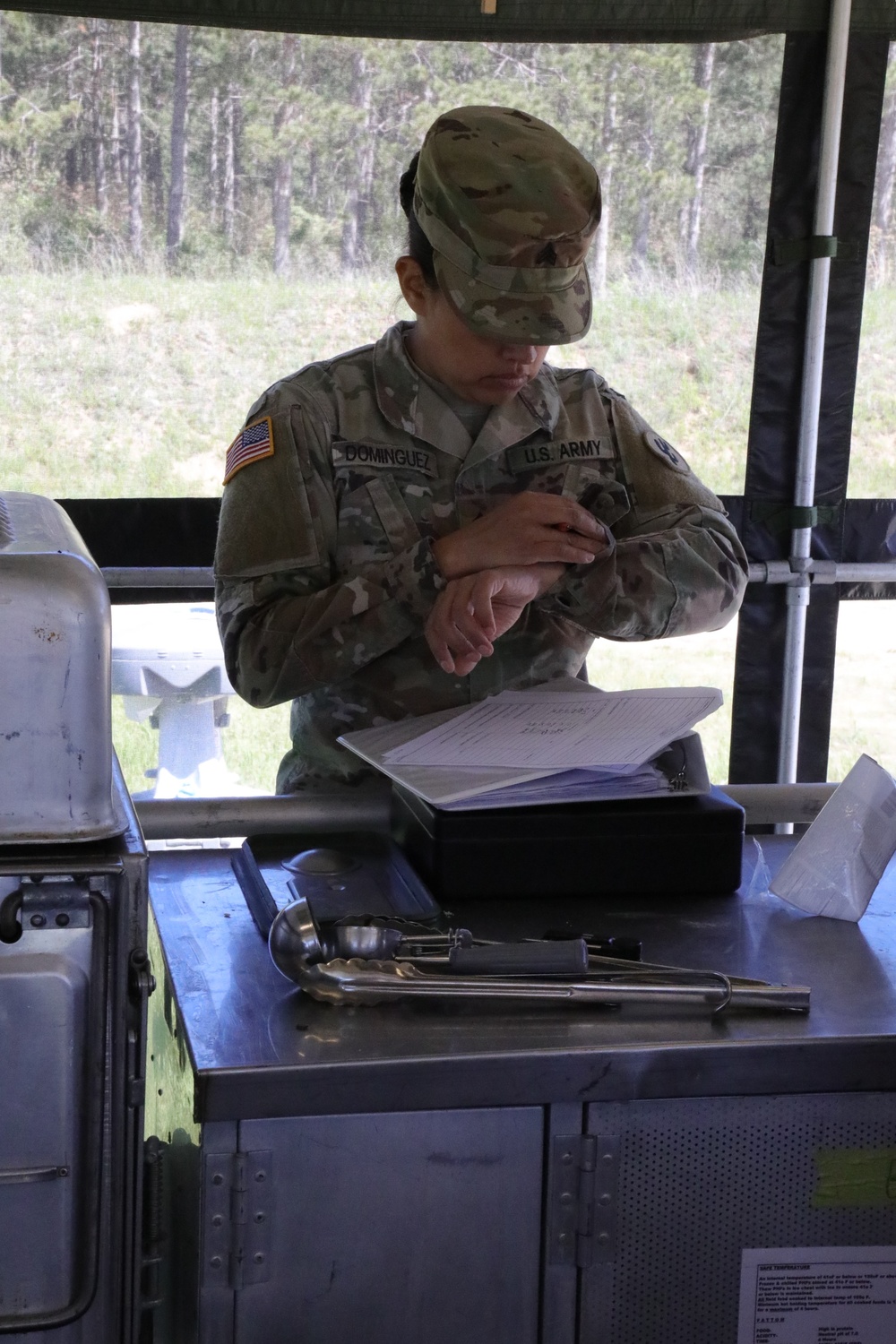 Reserve's 238th Quartermaster (Field Feeding) Company vies for Connelly honors at Fort McCoy