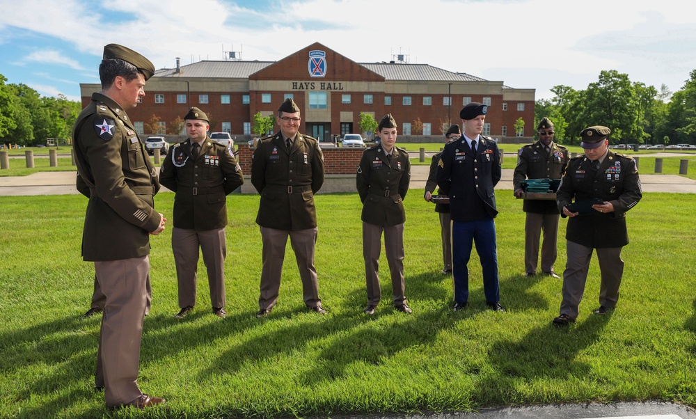 HHBN Dress Uniform Inspection and Award Ceremony