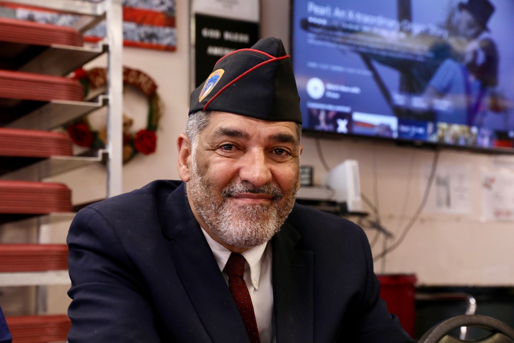 Seniors from Arrochar Friendship Club meet with service members