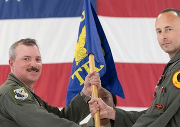 54th TRS change of command ceremony