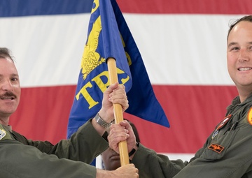54th TRS change of command ceremony