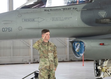 54th TRS change of command ceremony